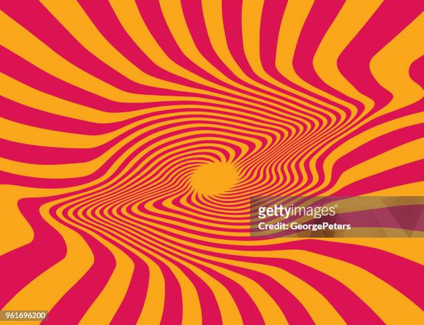 halftone pattern, abstract background of rippled, wavy lines - convex stock illustrations