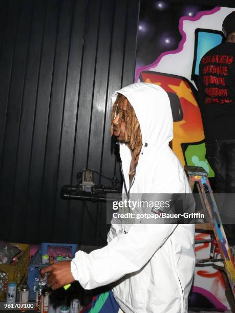 Lil Twist is seen on May 22, 2018 in Los Angeles, California.