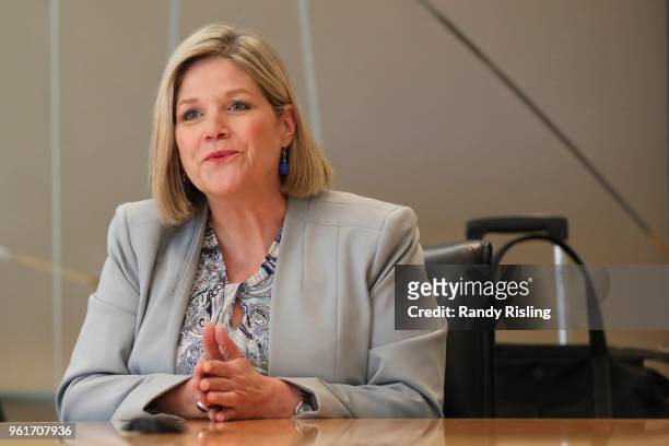 Ontario NDP Leader Andrea Horwath at the Toronto Star, answering questions from the editorial board as well as those submitted by readers via social...