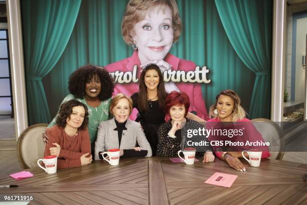 Emmy, Tony and Grammy Award-winning legend Carol Burnett discusses her new unscripted series on "The Talk," Monday, May 7, 2018 on the CBS Television...