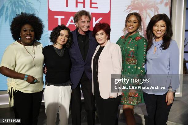 Legendary singer, songwriter and performer Barry Manilow shares an exciting exclusive announcement on "The Talk," Friday, April 27, 2018 on the CBS...