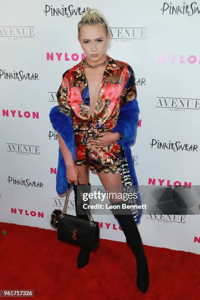 Matt Sarafa attends NYLON Hosts Annual Young Hollywood Party at Avenue on May 22, 2018 in Los Angeles, California.