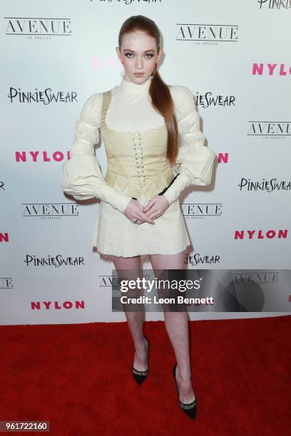 Larsen Thompson attends NYLON Hosts Annual Young Hollywood Party at Avenue on May 22, 2018 in Los Angeles, California.