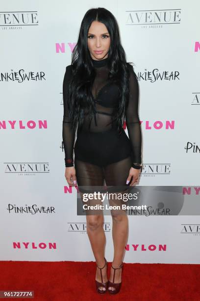 Scheana Shay attends NYLON Hosts Annual Young Hollywood Party at Avenue on May 22, 2018 in Los Angeles, California.