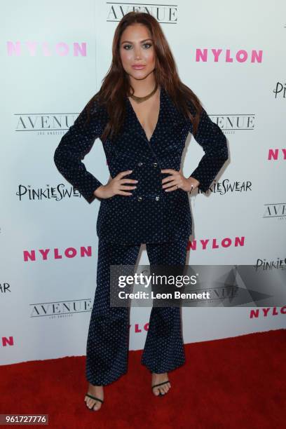 Cassie Scerbo attends NYLON Hosts Annual Young Hollywood Party at Avenue on May 22, 2018 in Los Angeles, California.