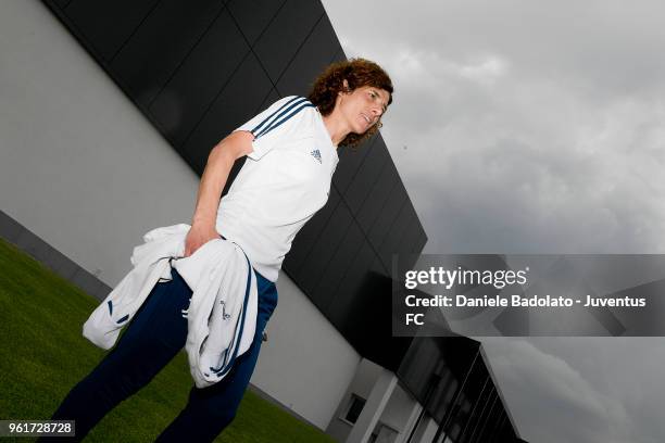 Rita Guarino during the Juventus Women training session on May 23, 2018 in Turin, Italy.