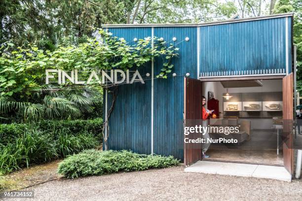 Finlands representation at the 16th International Architecture Exhibition of La Biennale di Venezia in Venice, Italy, on May 23, 2018 responds to the...