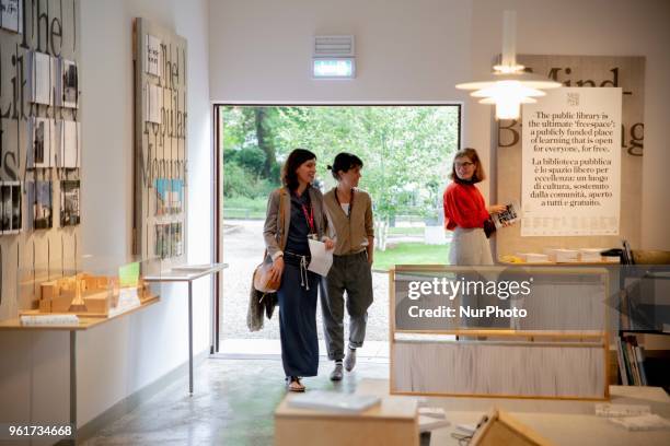 Finlands representation at the 16th International Architecture Exhibition of La Biennale di Venezia in Venice, Italy, on May 23, 2018 responds to the...