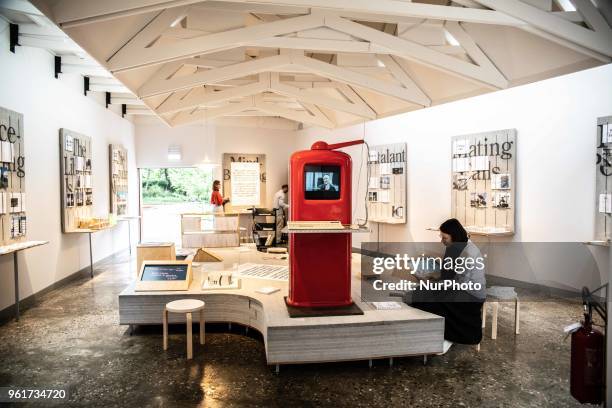 Finlands representation at the 16th International Architecture Exhibition of La Biennale di Venezia in Venice, Italy, on May 23, 2018 responds to the...