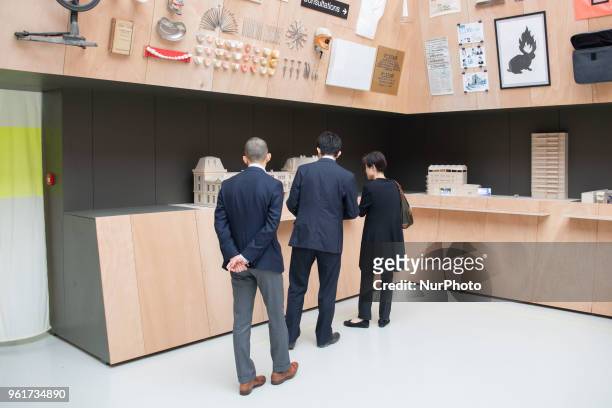 The French representation at the 16th International Architecture Exhibition of La Biennale di Venezia in Venice, Italy, on May 23, 2018 commissioned...