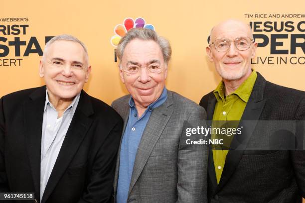 For Your Consideration Event" -- Pictured: Craig Zadan, Andrew Lloyd Webber, Neil Meron at the Egyptian Theatre, Hollywood, Calif. On May 21, 2018 --