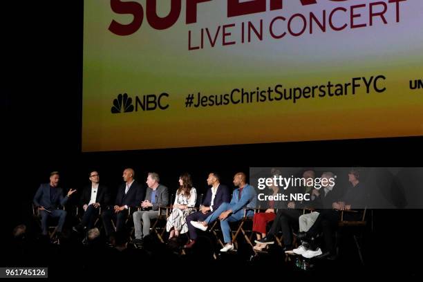 For Your Consideration Event" -- Pictured: Derek Hough, Moderator; Jason Ardizzone-West, Production Manager; Harvey Mason, Jr., Music Producer;...