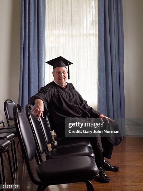 Graduation Chair Rpound 92 Graduation Gown Chair Stock Photos, High-Res Pictures, and Images ...