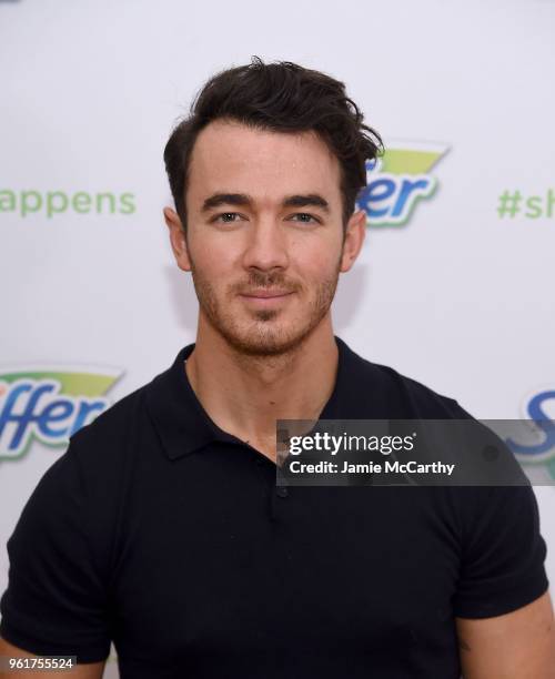 Kevin Jonas promotes Pet Adoption During National Pet Month at Home Studios on May 23, 2018 in New York City.