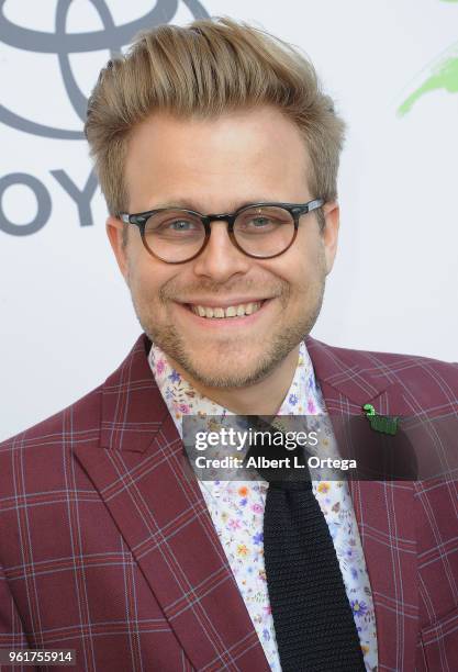 Adam Conover arrives for the 28th Annual EMA Awards Ceremony held at Montage Beverly Hills on May 22, 2018 in Beverly Hills, California.