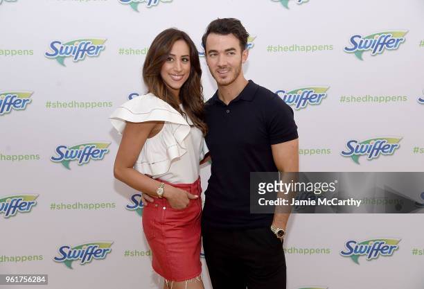 Danielle Jonas and Kevin Jonas promote Pet Adoption During National Pet Month at Home Studios on May 23, 2018 in New York City.