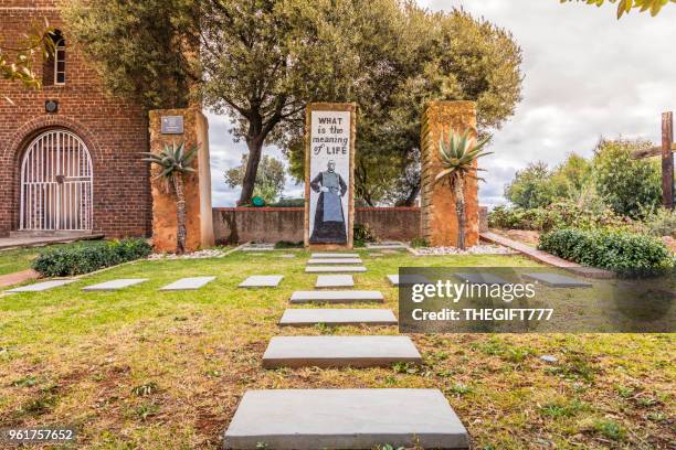 christ the king anglican church, sophiatown parish - apartheid sign stock pictures, royalty-free photos & images
