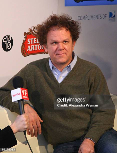 Actor John C. Reilly at the Stella Artois Cutting Room at Village at the Yard during the 2010 Sundance Film Festival on January 25, 2010 in Park...