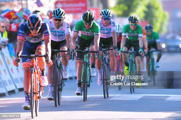 Arrival / Michal Golas of Poland and Team Sky / during the 11th Tour des Fjords 2018, Stage 2 a 188km stage from Risor to Kristiansand on May 23,...