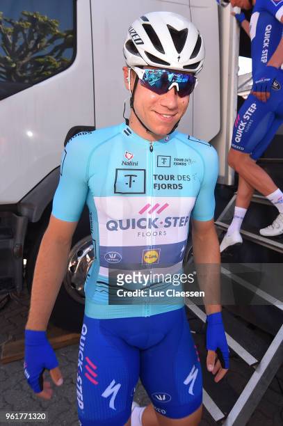 Start / Fabio Jakobsen of The Netherlands and Team Quick-Step Floors / during the 11th Tour des Fjords 2018, Stage 2 a 188km stage from Risor to...