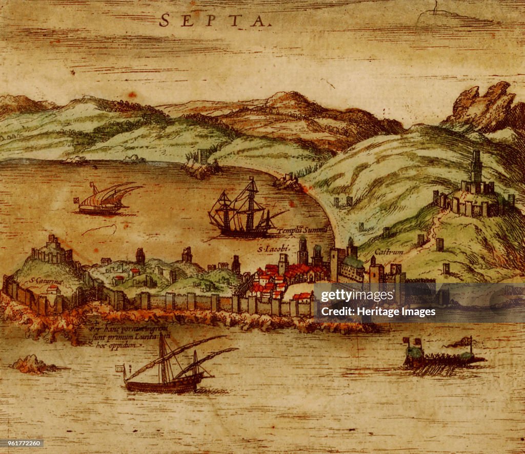 Ceuta (From Civitates Orbis Terrarum)