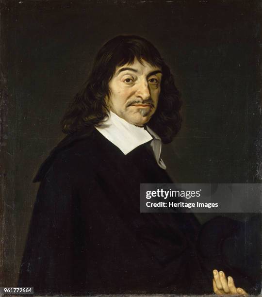 Portrait of the philosopher René Descartes , circirca 1650-1660. Found in the Collection of Musée du Louvre, Paris.