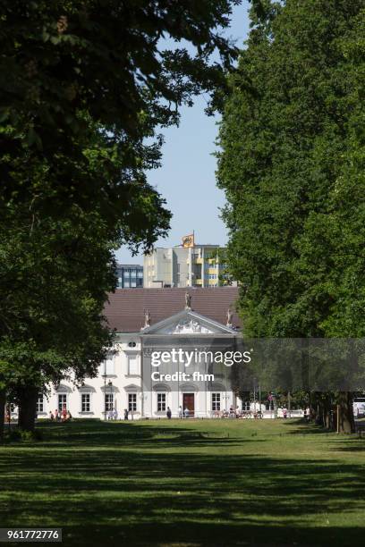 schloss bellevue (bellevue castle) - berlin, germany - bellevue skyline 個照片及圖片檔