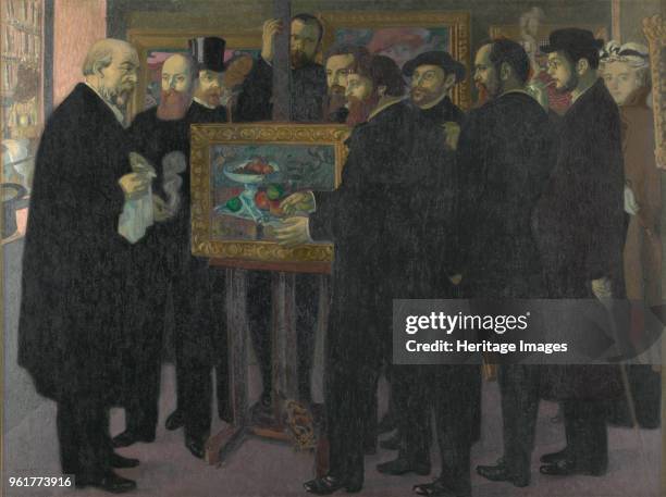 Homage to Cézanne, 1900. Found in the Collection of Musée d'Orsay, Paris.