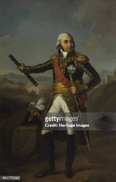 Portrait of Comte Jean-Baptiste Jourdan . Found in the Collection of Musée de l'Histoire de France, Château de Versailles.