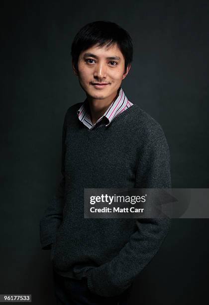 Director Lixin Fan poses for a portrait during the 2010 Sundance Film Festival held at the Getty Images portrait studio at The Lift on January 25,...