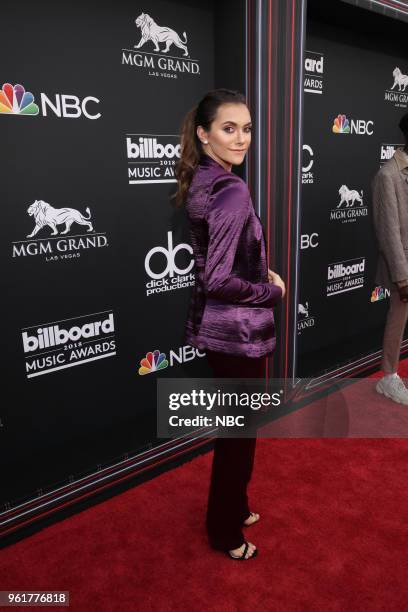 Red Carpet Arrivals -- 2018 BBMA's at the MGM Grand, Las Vegas, Nevada -- Pictured: Alyson Stoner --