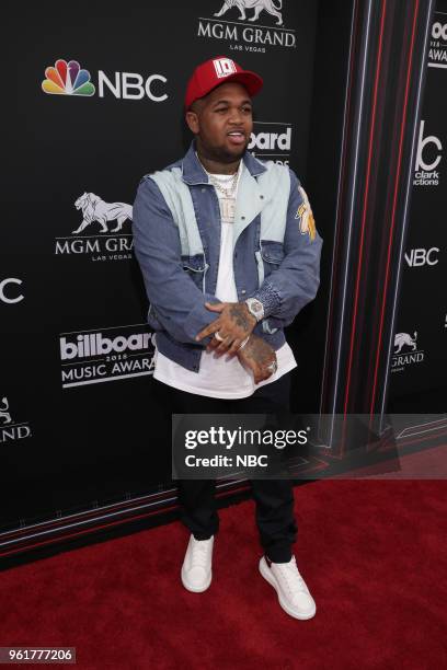 Red Carpet Arrivals -- 2018 BBMA's at the MGM Grand, Las Vegas, Nevada -- Pictured: DJ Mustard --