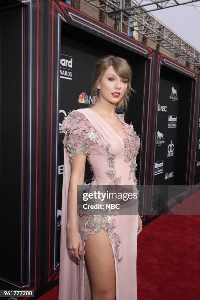 Red Carpet Arrivals -- 2018 BBMA's at the MGM Grand, Las Vegas, Nevada -- Pictured: Taylor Swift --