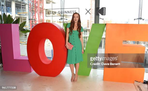 Olivia Grant attends Lulu Guinness x Kodak Party on May 23, 2018 in London, England.