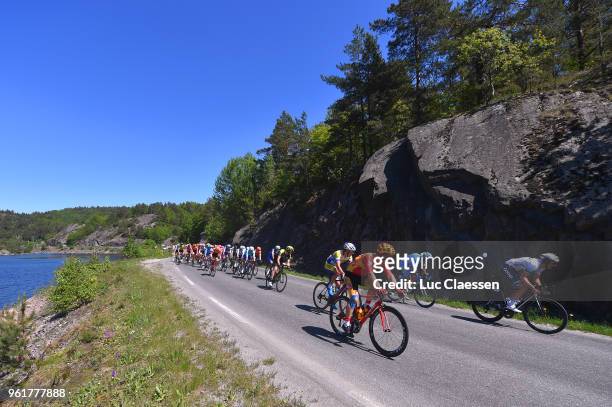 Landscape / Peloton / during the 11th Tour des Fjords 2018, Stage 2 a 188km stage from Risor to Kristiansand on May 23, 2018 in Kristiansand, Norway.