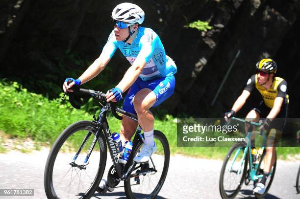 Fabio Jakobsen of The Netherlands and Team Quick-Step Floors / Blue leaders jersey / during the 11th Tour des Fjords 2018, Stage 2 a 188km stage from...