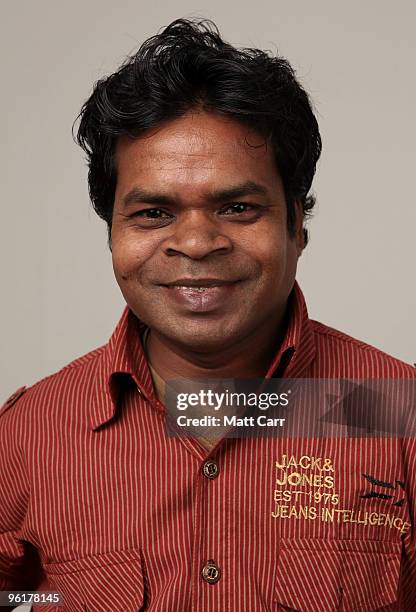 Actor Onkar Das poses for a portrait during the 2010 Sundance Film Festival held at the Getty Images portrait studio at The Lift on January 25, 2010...