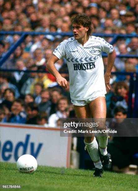 May 1986 London - Football League Division One - Tottenham Hotspur v Southampton - Glenn Hoddle of Tottenham