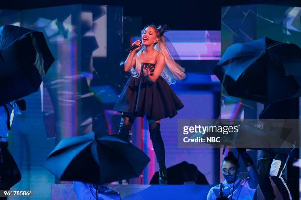 Presentation -- 2018 BBMA's at the MGM Grand, Las Vegas, Nevada -- Pictured: Ariana Grande --