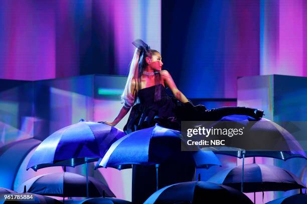 Presentation -- 2018 BBMA's at the MGM Grand, Las Vegas, Nevada -- Pictured: Ariana Grande --