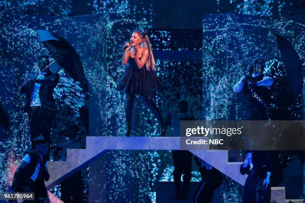 Presentation -- 2018 BBMA's at the MGM Grand, Las Vegas, Nevada -- Pictured: Ariana Grande --