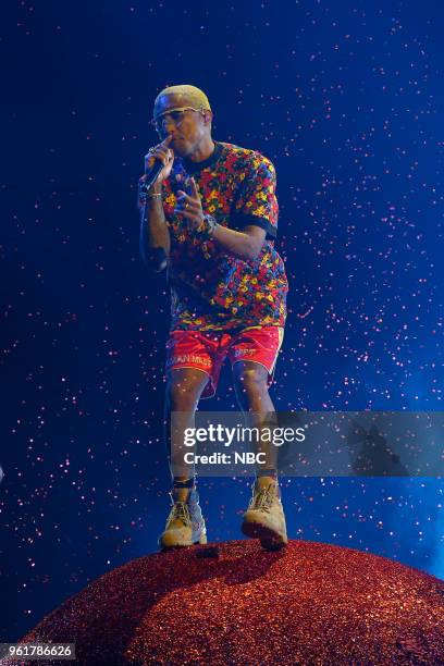 Presentation -- 2018 BBMA's at the MGM Grand, Las Vegas, Nevada -- Pictured: Pharrell Williams --