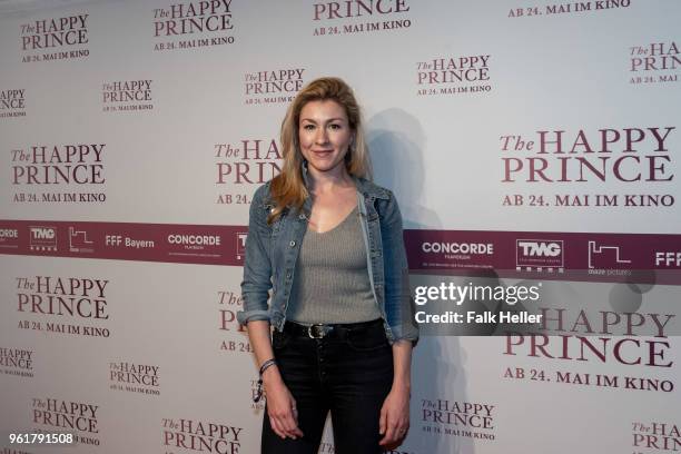 Genija Rykova attends the premiere of 'The Happy Prince' at Gloria Palast on May 23, 2018 in Munich, Germany.