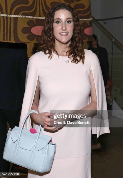 Bronagh Waugh attends the launch of the Orla Kiely retrospective, that celebrates her remarkable 20-year career, at The Fashion and Textile Museum on...