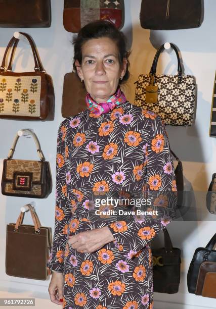 Venetia Scott attends the launch of the Orla Kiely retrospective, that celebrates her remarkable 20-year career, at The Fashion and Textile Museum on...