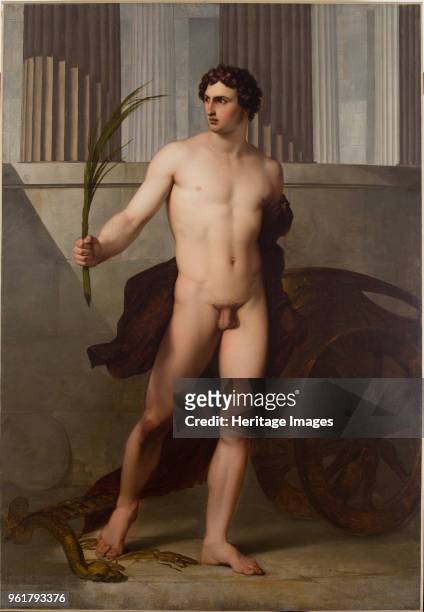 Triumphant Athlete, 1813. Found in the Collection of Accademia di San Luca.