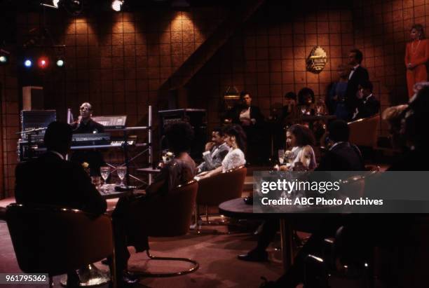 Stevie Wonder performing on Walt Disney Television via Getty Images's 'All My Children'.