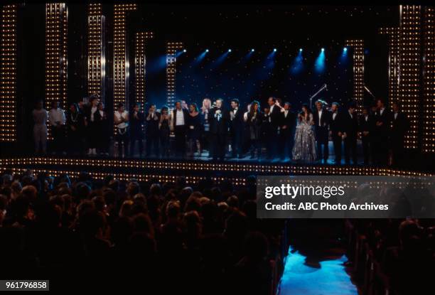 Art Garfunkel, Belinda Carlisle, David Frost, John Ritter, Amy Grant, James Taylor, Robin Williams, Sarah Brightman on the Disney General...