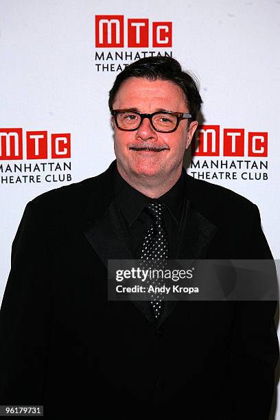 Nathan Lane attends the Manhattan Theatre Club's winter benefit "An Intimate Night" at The Plaza Hotel on January 25, 2010 in New York City.