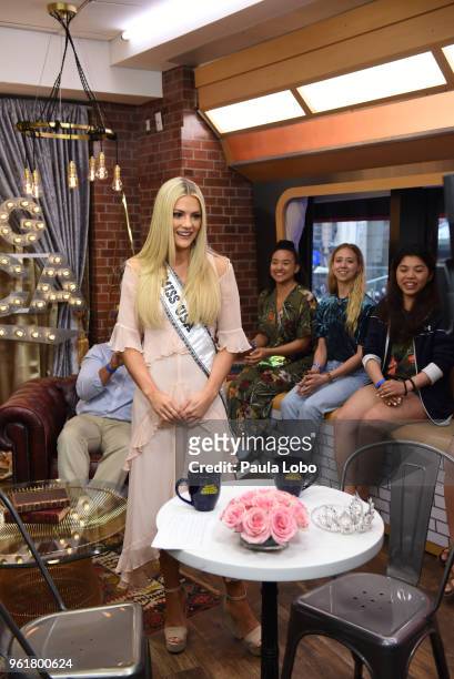 Sarah Rose Summers, Miss USA 2018 is a guest on "Good Morning America," Wednesday, May 23 airing on the Walt Disney Television via Getty Images...